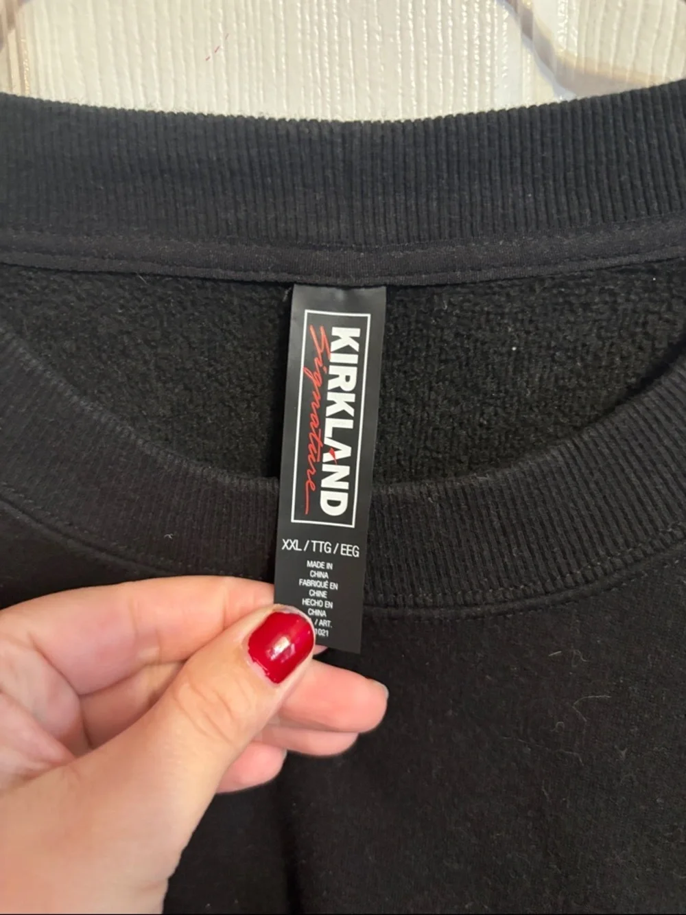 Kirkland Signature Thick Crewneck Sweatshirt